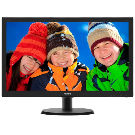 Monitoare LED - Monitor LED Philips 21.5", 1920x1080, 5ms, HDMI, VGA, Negru, 223V5LHSB/00