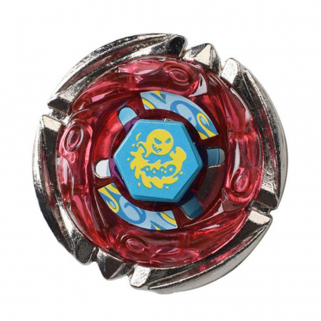 Pachet titirezi 4D ATTACK1 7 buc + 3 lansatoare + 2 varfuri metalice: BB117 Blitz Unicorno, BB120 Diablo Nemensis, BB102 Sgrew Capricorne, BB88 Meteo L-Drago, BB89 New Sun-God, BB91 Ray Gil, BB37 Supe [7]