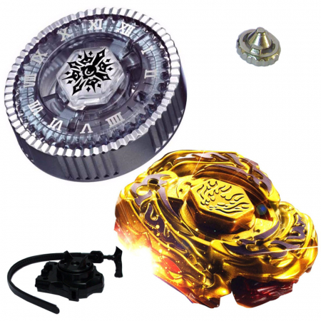 Pachet titirezi 4D BB104 Basalt Horogium fara lansator + 3013H L-Drago Gold DF105LRF cu lansator si varf metalic