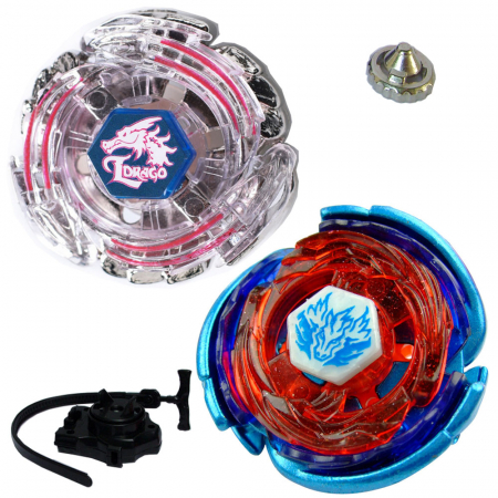 Pachet titirezi 4D BB43 SPegasis LDrago 105RF fara lansator + 3013-02 Big Bang Pegasis F:D Blue Wing cu lansator si varf metalic