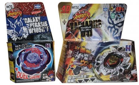 Pachet titirezi 4D BB70 Galaxy SPegasis W105R2F fara lansator + BB114 Variares cu lansator si varf metalic [1]