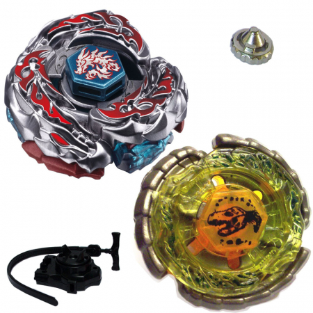 Pachet titirezi 4D L-Drago Destroy F:S BB108 fara lansator + Nightmare Rex SW145SD cu lansator si varf metalic