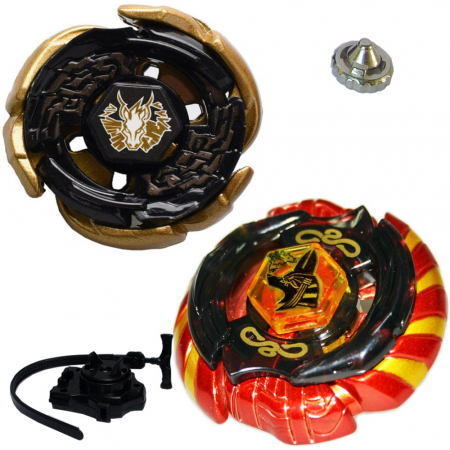 Pachet titirezi 4D W103R2F Galaxy Pegasis fara lansator + BB111 Mercury Anubius 85XF cu lansator si varf metalic