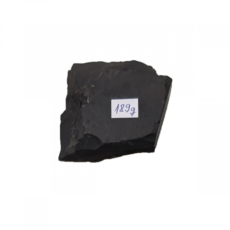 Cristale naturale, pietre minerale - Piatra mare vindecatoare Shungite 190g-199g, ecranare impotriva radiatiilor si protectie electromagnetica