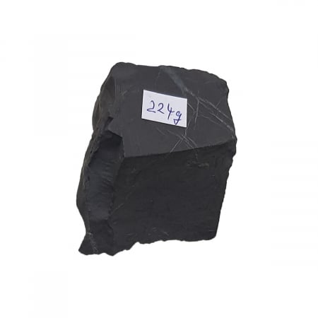 Cristale naturale, pietre minerale - Piatra mare vindecatoare Shungite 270g-279g, ecranare impotriva radiatiilor si protectie electromagnetica