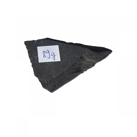Cristale naturale, pietre minerale - Piatra mare vindecatoare Shungite 80g-89g, ecranare impotriva radiatiilor si protectie electromagnetica