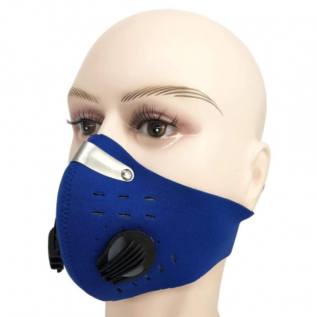 Set 3 masti HOPE R, cu supape si filtru carbon activ antipoluare, Family, reutilizabile, pentru alergat, bicicleta, trotineta [11]