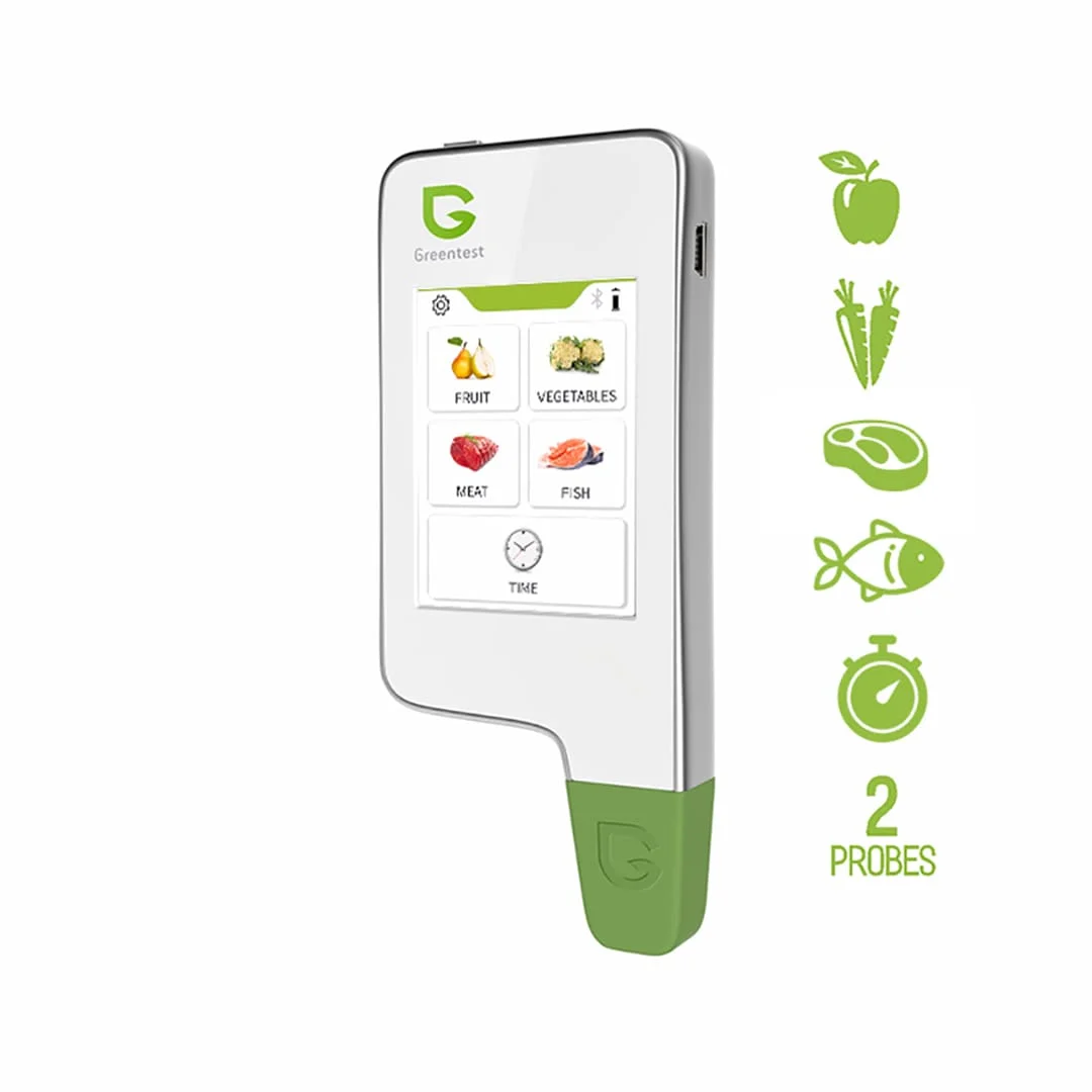 Set testere digitale Greentest 2F, masurare nitrati din fructe, legume, carne, peste si TDS3, masurarea puritatii apei [1]