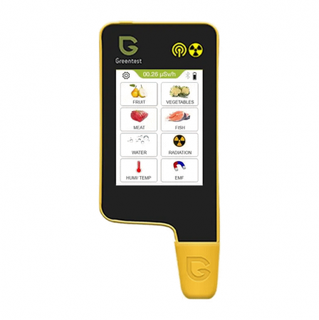 Set Testere digitale Greentest ECO 8 pentru masurarea concentratiei nitratilor din fructe, legume, carne, peste, a calitatii apei, a umiditatii si temperaturii, a radiatiilor nucleare si electromagnet [1]