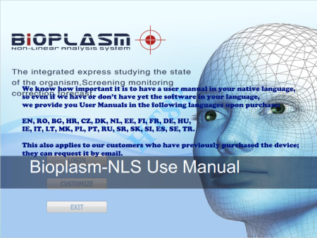 Software si stick USB encriptare pentru software BIOPLASM 2 in 1 NLS, model 2025, diagnosticare si terapie [4]