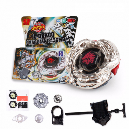 Titirez 4D Rapidity, metal si plastic, L-Drago Guardian SI30MB, BB121B, Defense, cu lansator si varf metalic [2]