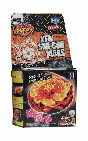 Titirez 4D Rapidity, metal si plastic, New Sun-God 145AS, BB89, Attack, fara lansator [1]