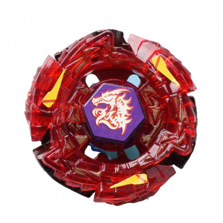 Jucarii interactive - Titirez 4D Rapidity, metal si plastic, Meted L-Drago Rush, BB98, Attack, cu lansator si varf metalic