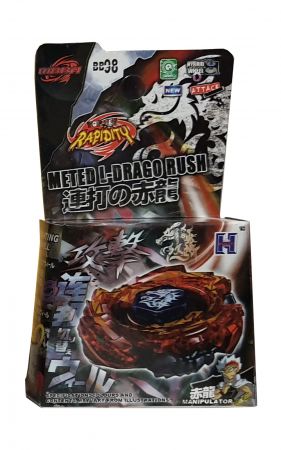 Titirez 4D Rapidity, metal si plastic, Meted L-Drago Rush, BB98, Attack, fara lansator [1]