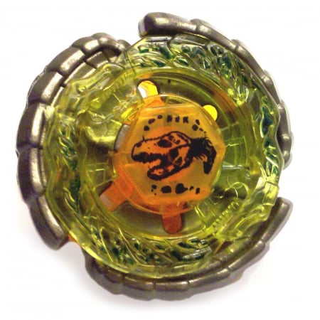 Jucarii interactive - Titirez 4D Rapidity, metal si plastic, Nightmare Rex SW145SD, Attack, cu lansator si varf metalic