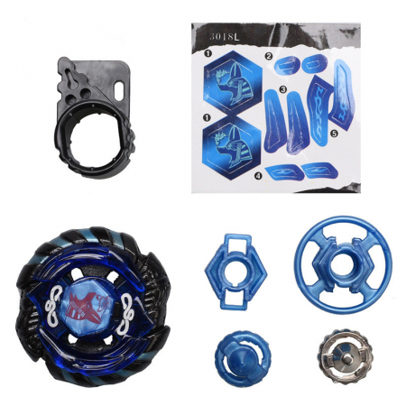 Titirez 4D Rapidity, metal si plastic, Mercury Anubius 85XF Limited Edition, Balance, cu lansator si varf metalic [2]