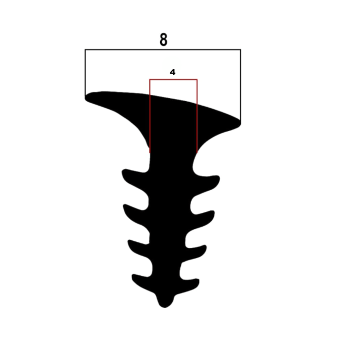 Garnitură T10+ (4 mm) pentru tâmplărie aluminiu – HTTmag.ro [2]