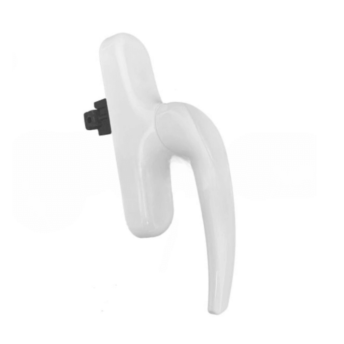 Maner fereastra aluminiu pentru dubla deschidere alb [1]