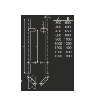 Maner inox tip bara [2]