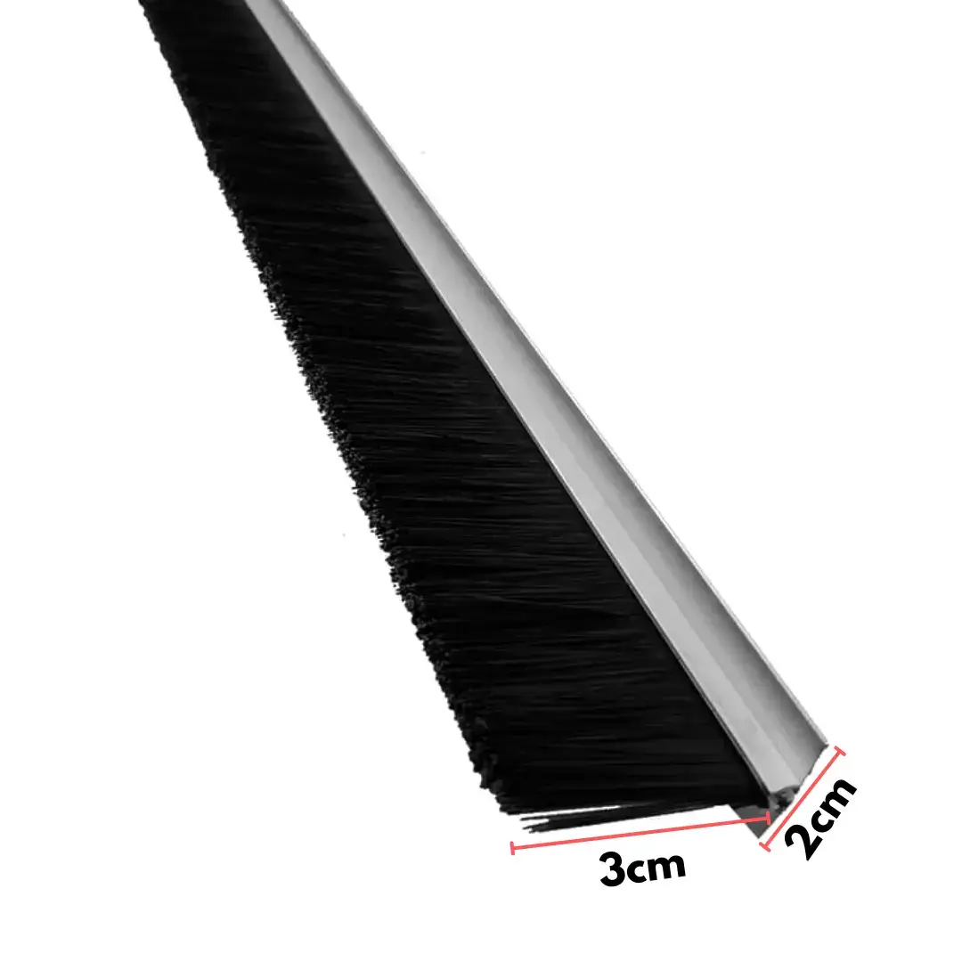 Perie Ascunsă 100 cm pentru Uși PVC – Etanșare Profesională [1]