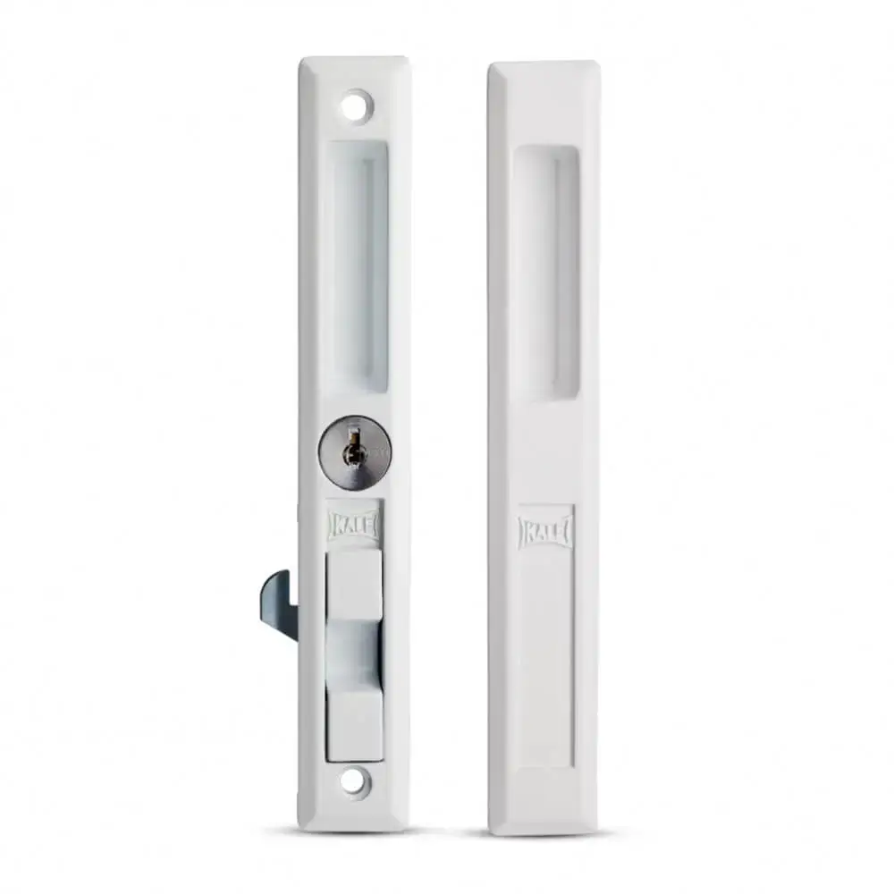 TAMPLARIE ALUMINIU - Broasca glisanta usa si fereastra aluminiu cu cheie alba