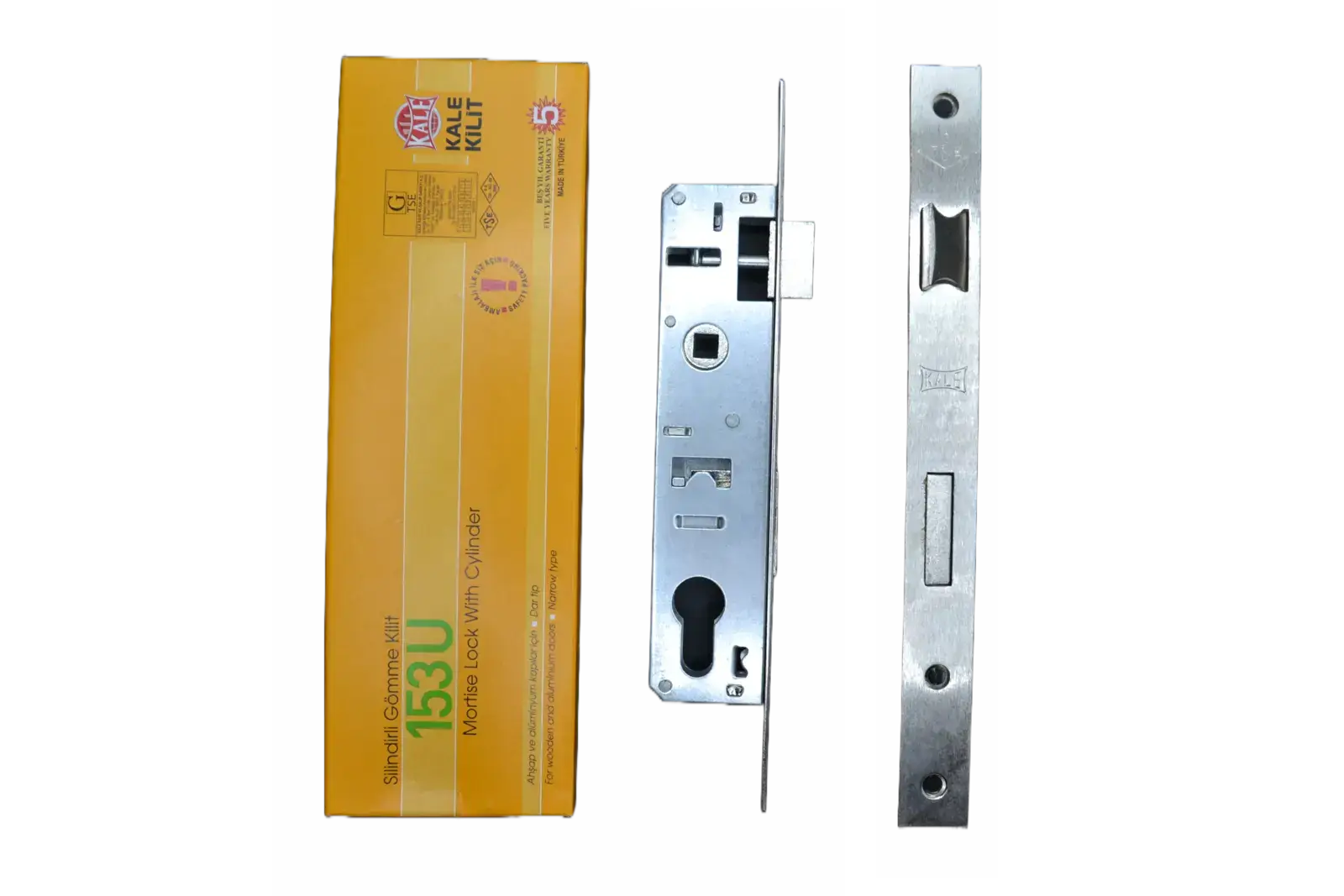 TAMPLARIE ALUMINIU - Broasca simpla usa aluminiu 25mm x 85mm kale