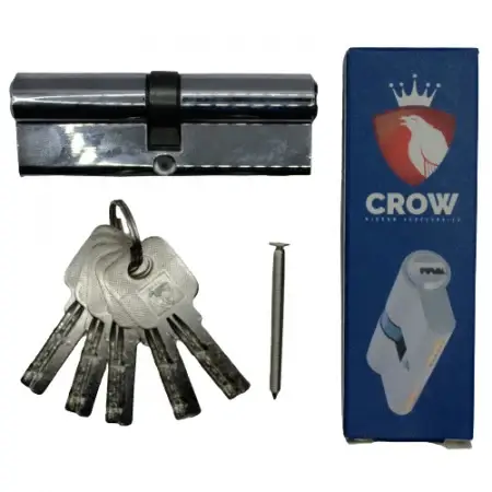 Butuc Ușă PVC CROW 90mm , egal 45x45, 5 Chei și Șurub de Prindere