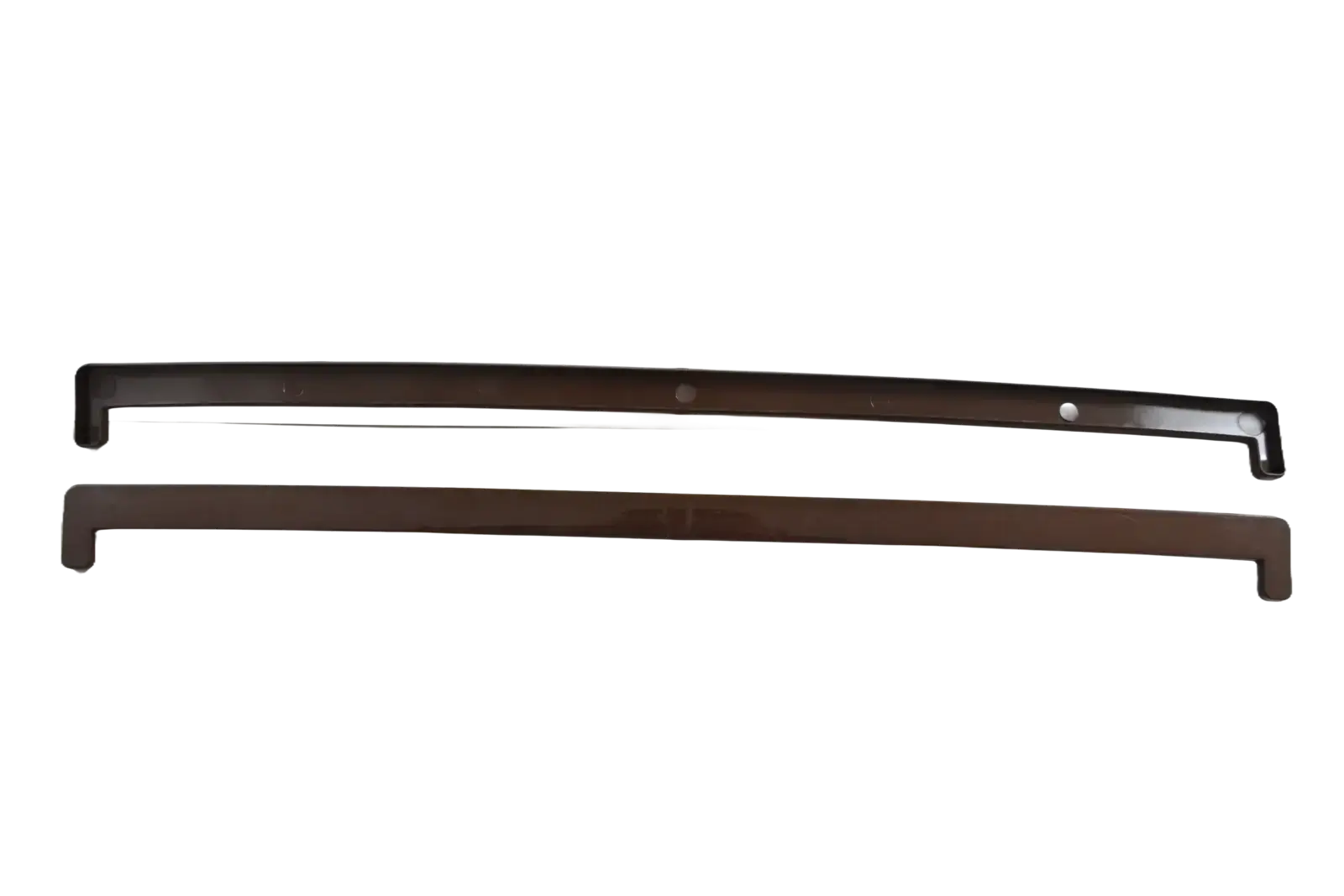 ACCESORII - Capac Pervaz Interior PVC 60cm Maro cu Colț la 90° - Finisaj Perfect