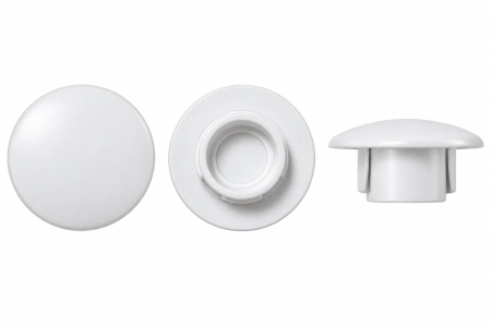 ACCESORII MONTAJ - Dop 10 mm Alb pentru Mascare Găuri – Cap 16 mm