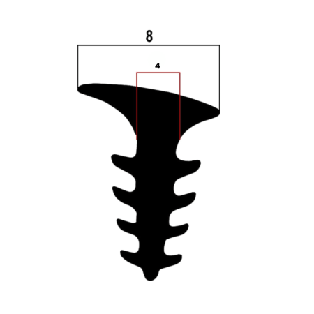 Garnitură T10+ (4 mm) pentru tâmplărie aluminiu – HTTmag.ro [1]