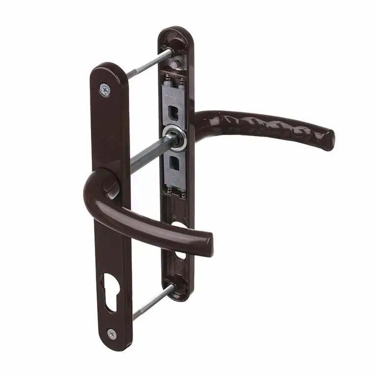 Manere de Usa - Maner usa pvc Safir Maro inchis 28 mm x 92 mm