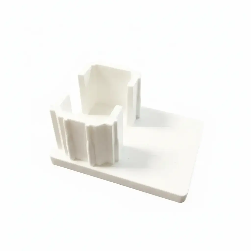 Accesorii Rulouri - Opritor Ghidaj Dublu Alb - Rulou cu Plasă Inclusă | HTTmag