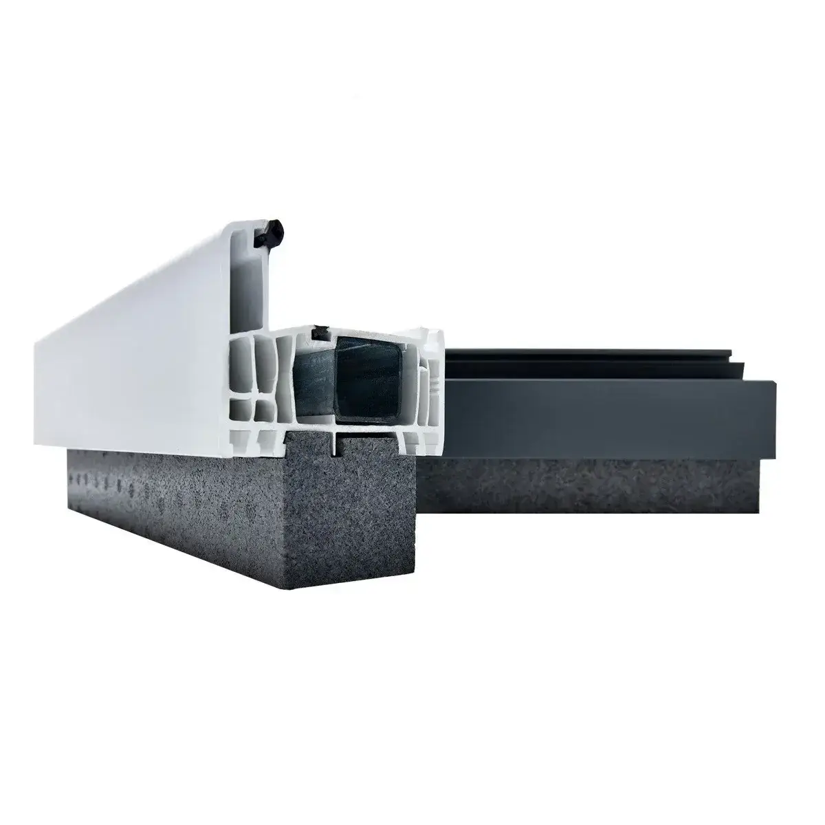 ETANSARE SI EFICIENTA ENERGETICA - Profil solbanc blaugelb 35(43)x40x1200mm compatibil Rehau Synego și Geneo