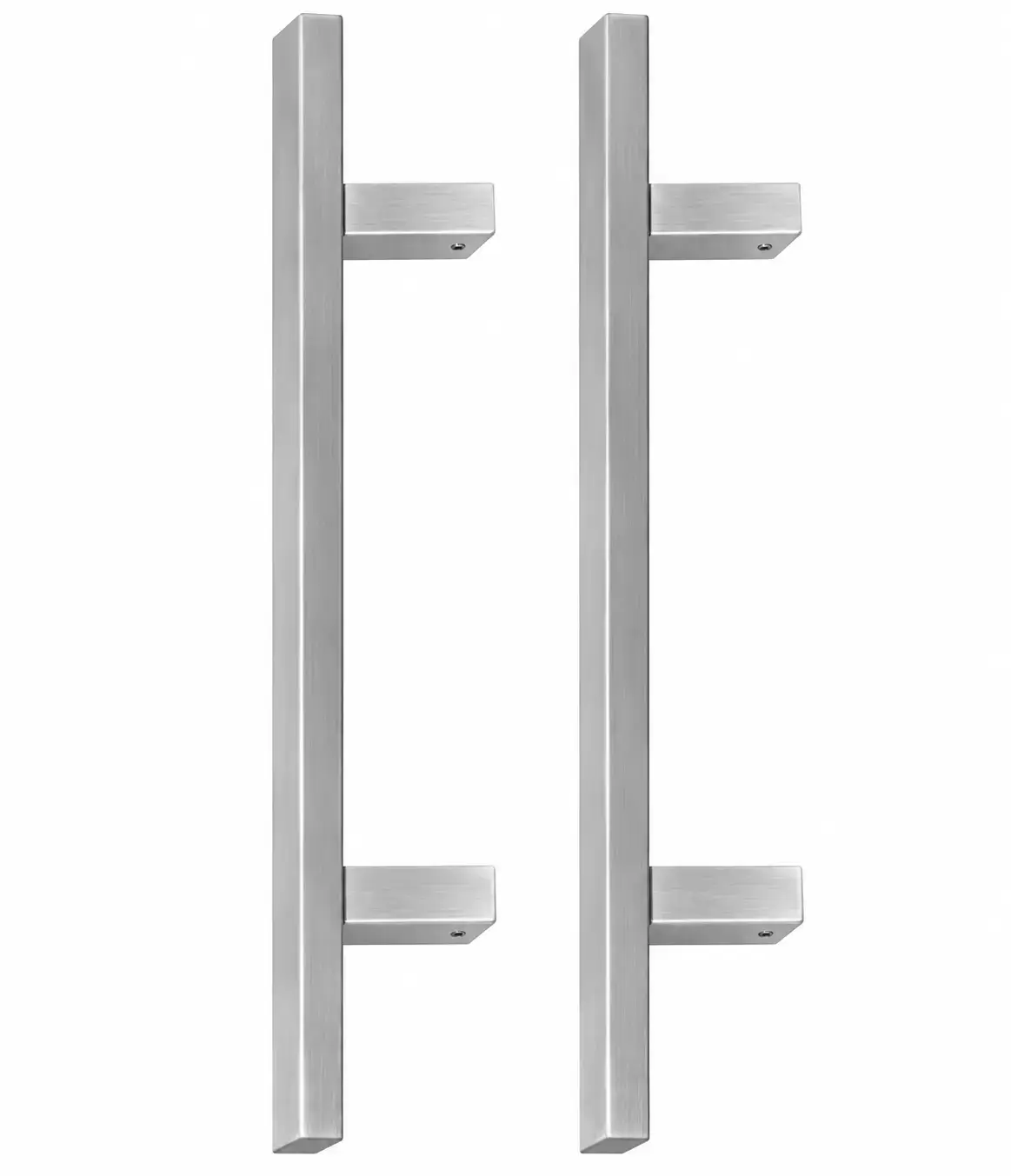 Manere fereastra si usa - SET 2 Mânere Spațiale Rectangulare Inox 40x20 mm cu Prindere la 45° – HTTmag