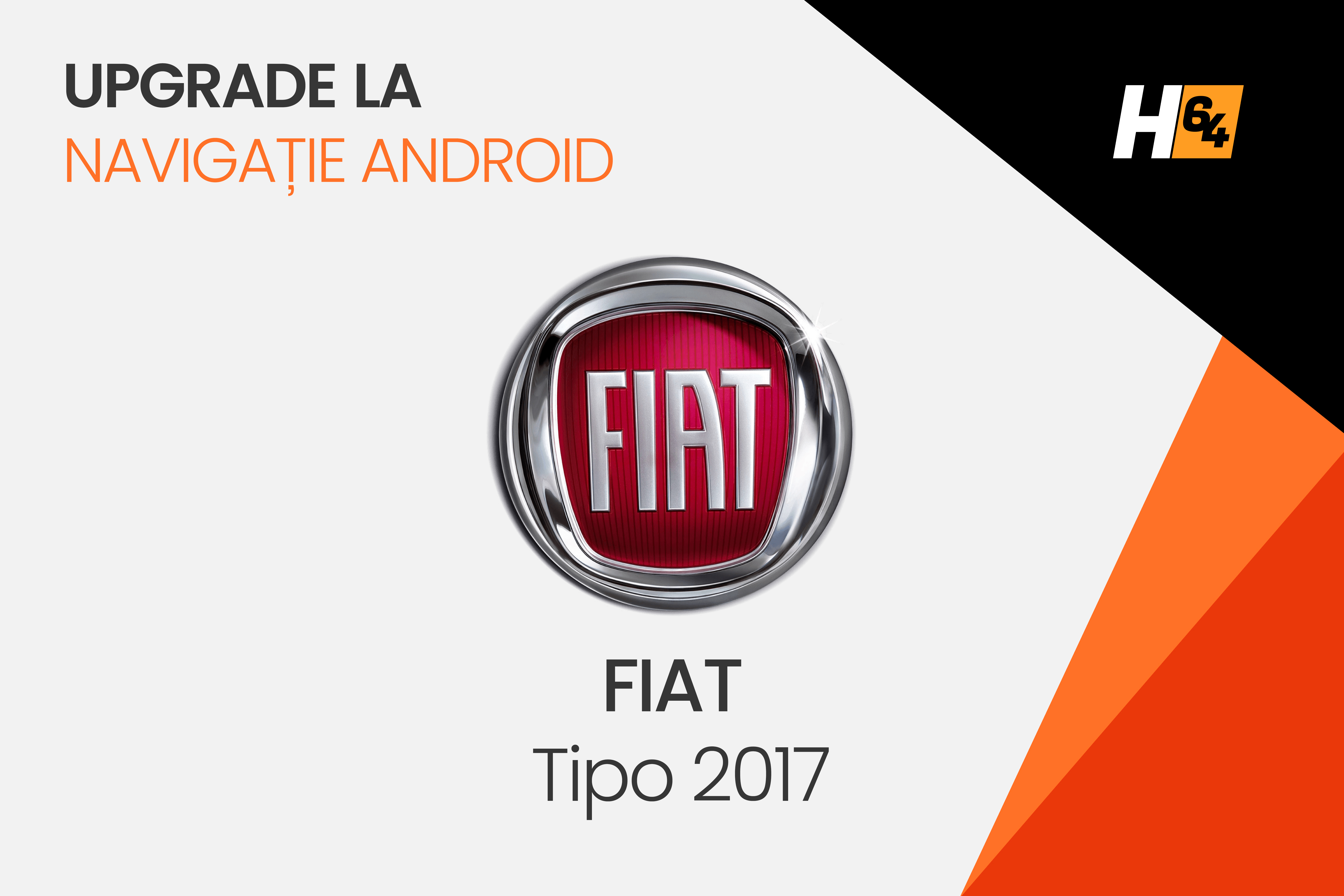 Multimedia HUB64 Fiat Tipo 2017 - S4 Lite Series