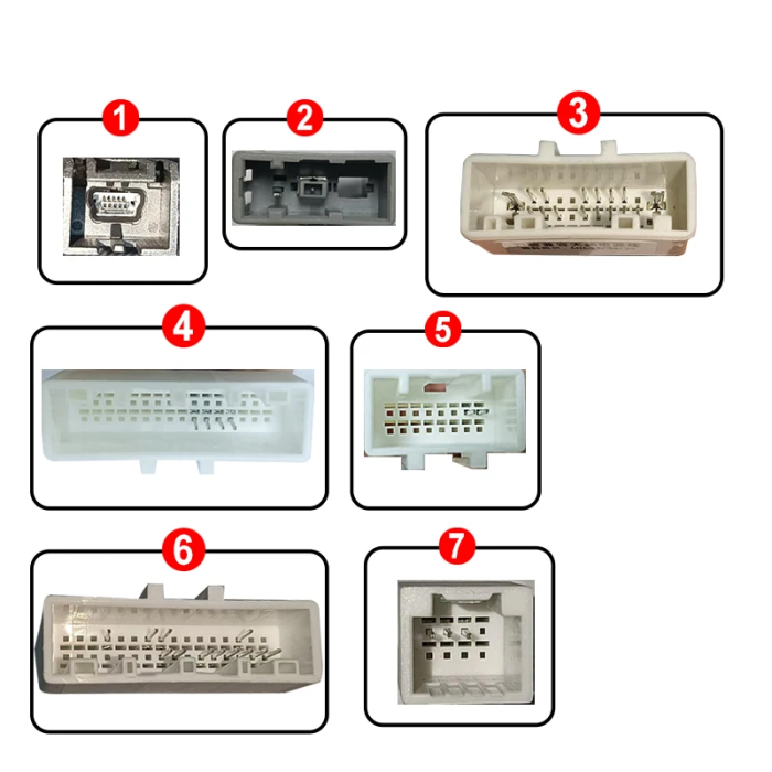 Cablaj Adaptor Nissan Qashqai / X-trail (2014-2017) pentru Navigații multimedia Android | HUB64.ro [3]