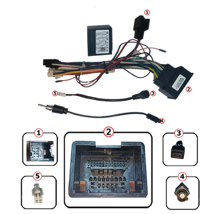 Cablaj Adaptor Opel Insignia (2008-2013) pentru Navigații multimedia Android | HUB64.ro [2]