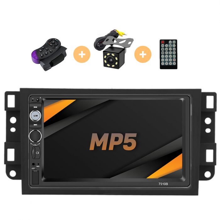 MP5 DVD Auto CHEVROLET | Bluetooth, USB, Camera Marsarier [2]