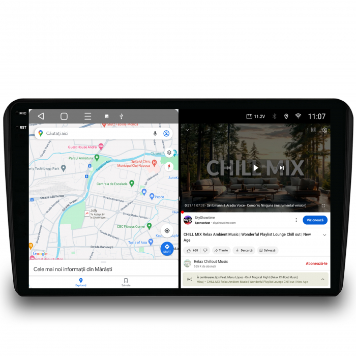Navigatie 2K Android 13 Audi A3/ S3/ RS3 QLED | Hub64.ro [6]