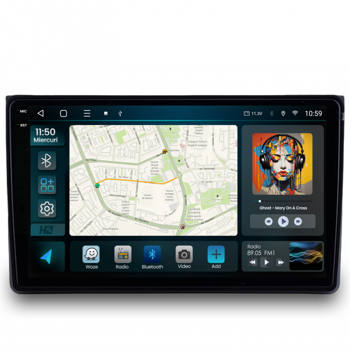 Android 13 A4(B6/B7) / Seat Exeo QLED | Hub64.ro [2]