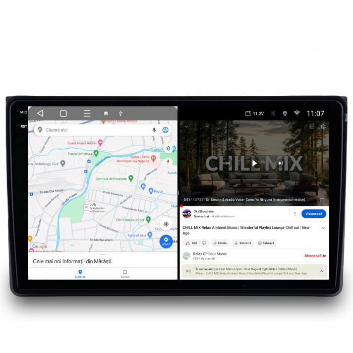 Navigatie Android 13 A4(B6/B7) / Seat Exeo 8GB | Hub64.ro [6]
