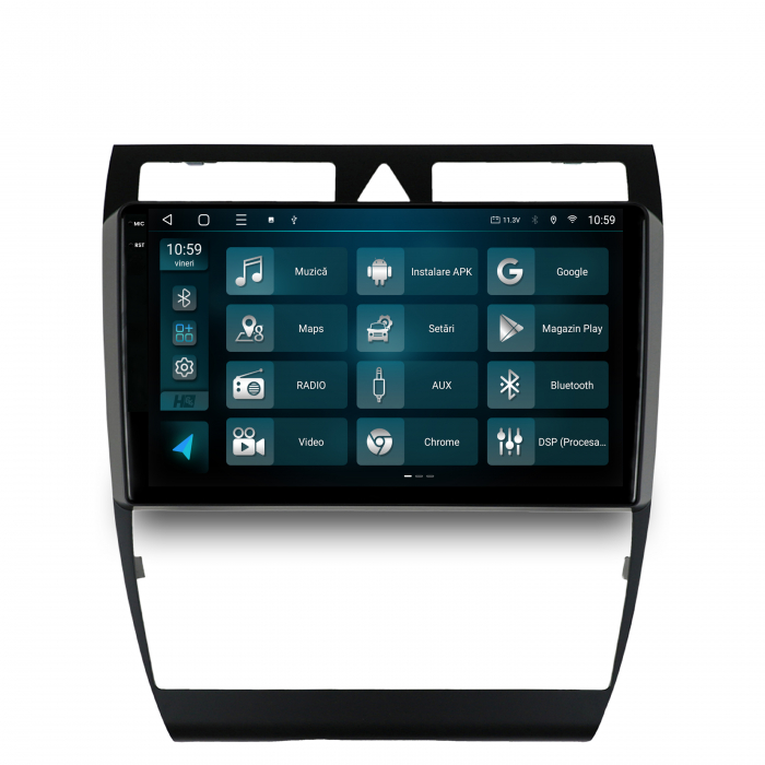 Navigatie Android 13 Audi A6 8+128GB | Hub64.ro [3]