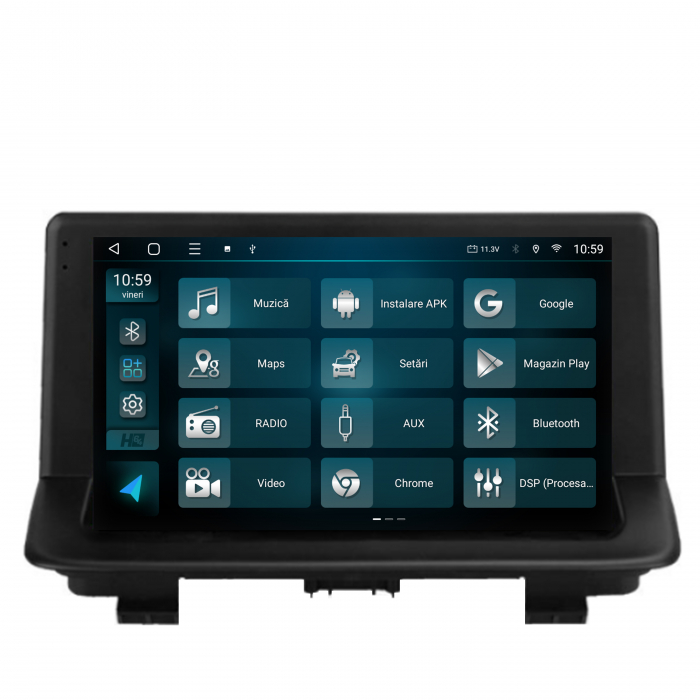Navigatie 2K Android 13 Audi Q3 QLED 1280x720 | Hub64.ro [3]
