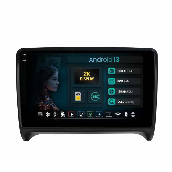 Navigatie Android 13 Audi TT 8+128GB | Hub64.ro [1]