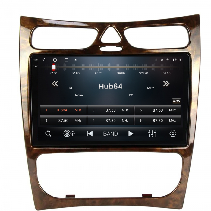 Navigatie 2K Android 13 Benz CLK (W209) (2002-2006) QLED | Hub64.ro [8]