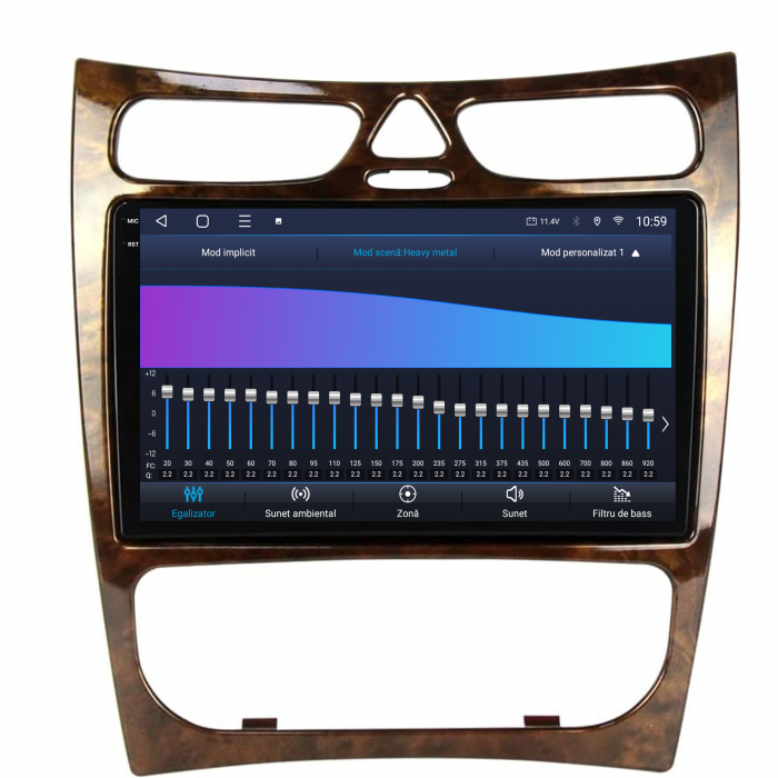 Navigatie 2K Android 13 Benz CLK (W209) (2002-2006) QLED | Hub64.ro [10]