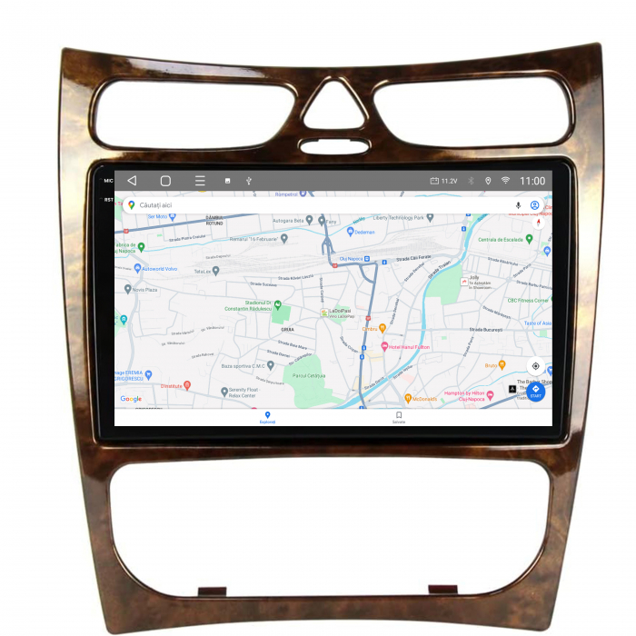 Navigatie 2K Android 13 Benz CLK (W209) (2002-2006) QLED | Hub64.ro [7]