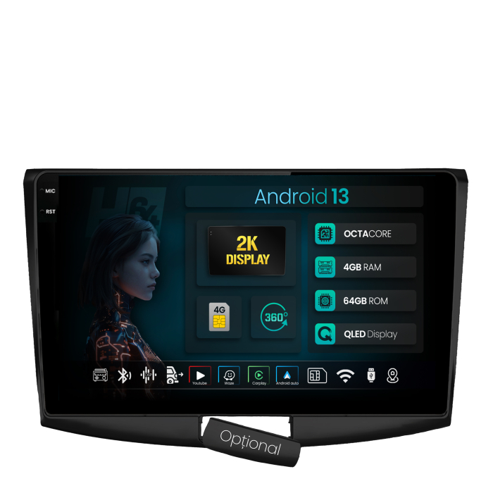 Navigatie 2K Android 13 QLED VW Passat | Hub64.ro [1]