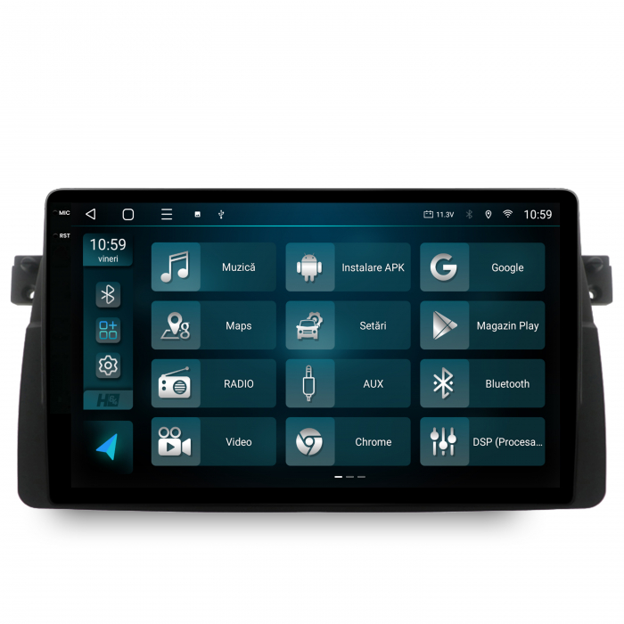 Navigatie 2K Android 13 BMW E46 QLED | Hub64.ro [3]