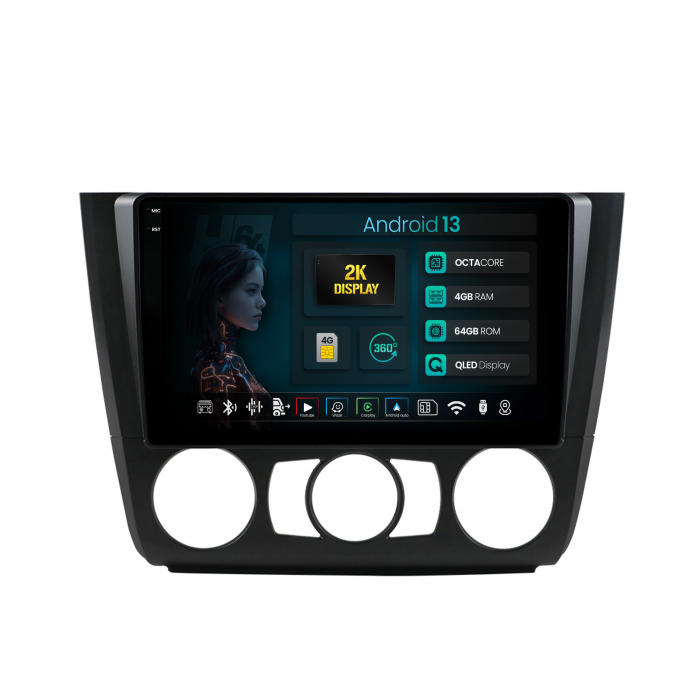 Navigatie 2K Android 13 BMW Seria 1 QLED | Hub64.ro [1]